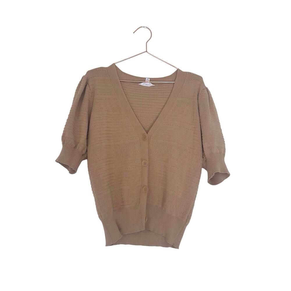 Time & Tru short sleeve v neck cardigan size medium